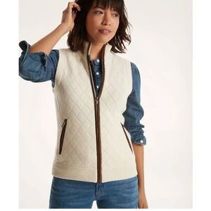 Brooks Brothers Zip-up Sweater Vest